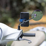 Motorcycle/ Scooter Mirror Mount Quad Lock