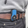 Quad lock belt clip
