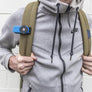 Quad lock belt clip