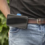 Quad lock belt clip