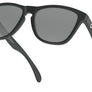 Oakley Frogskins Sunglasses - Matte Black with Prizm Black Polarized Lens