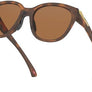 Oakley Low Key Sunglasses - Matte Brown Tortoise with Prizm Tungsten Polarized Lens