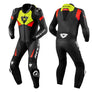 Argon 2 One Piece Race Suit Black-Neon Yellow