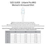 KNOX Size Chart - Urbane Pro MK3 Women's Shirt