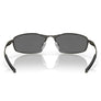 0OO414141410160 Oakley Whisker Sunglasses Carbon Frame with PRIZM Black Lens