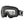 O-Frame MX Goggle Jet Black with Clear Lens