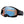 AirBrake MX Goggle Blackout B1B w PRIZM Sapph