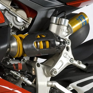 Carbon Shock Absorber Cover Ducati