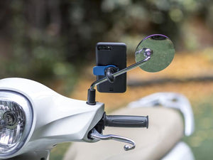 Motorcycle/ Scooter Mirror Mount Quad Lock