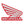 700.0010 Honda Wing RH Tank Sticker 114mm Red_Silver
