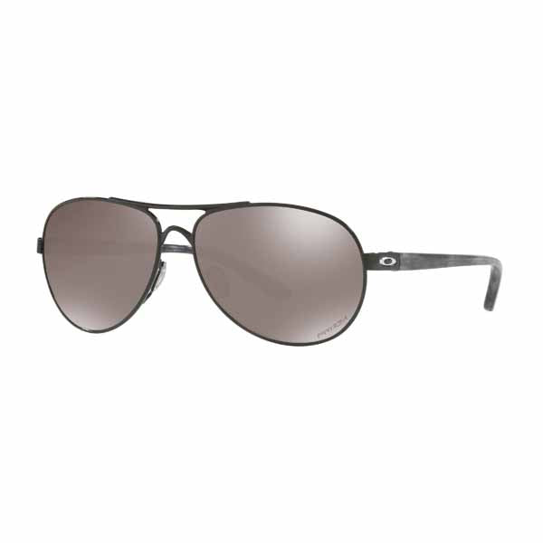 Oakley Feedback Sunglasses - Polished Black frame w Prizm Black Polarised lens