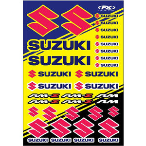 FX22-68430 FX Suzuki RMZ OEM Sticker Kit