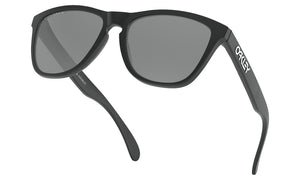 Oakley Frogskins Sunglasses - Matte Black with Prizm Black Polarized Lens