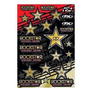 FX15-68700 Factory Effex Mylar Rockstar Stickers