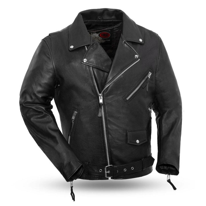 First Manufacturing Fillmore - Men's Leather Motorcycle Jacket