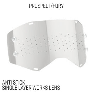 Clear Single Layer Works lens 1mm